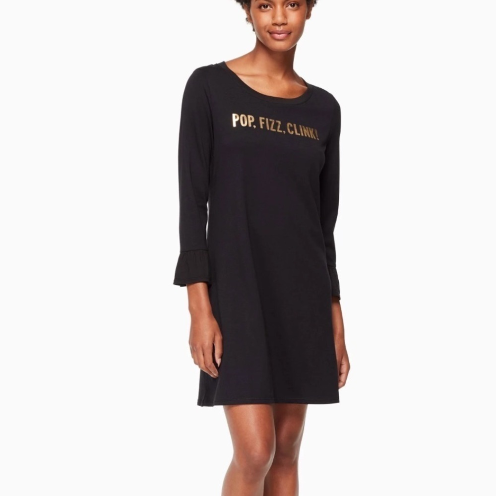 Kate Spade Pop Fizz Clink Sleep Shirt